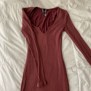 Windsor long sleeve bodycon dress